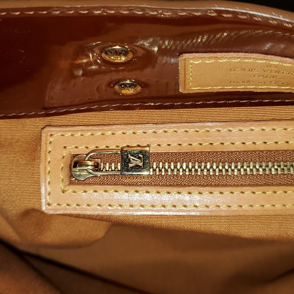 Louis Vuitton Monogram Vernis Reade PM Bronze Brown - Picture 11 of 14